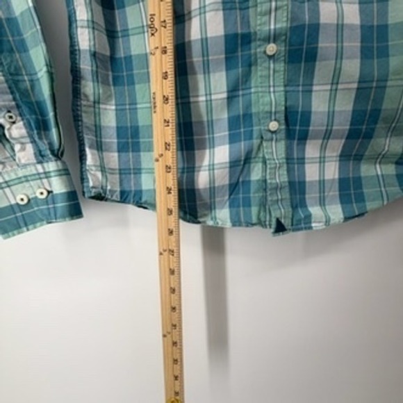 UNTUCKit Porter Slim Fit Plaid Button Down Shirt Men's Medium Tea Color - Picture 9 of 9